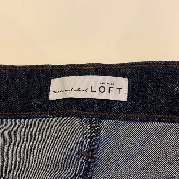 Loft - Dark wash, high waist, skinny jeans - Picture 2 of 6